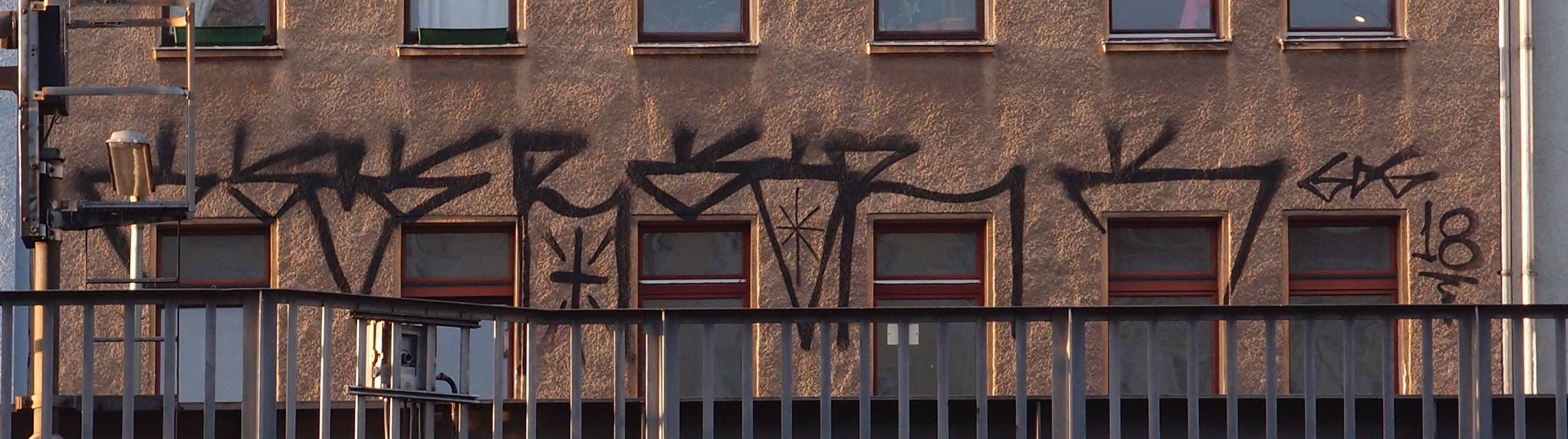 fotos de pixação em Berlim 2018/19